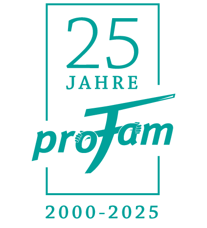 Logo 25 Jahre proFam